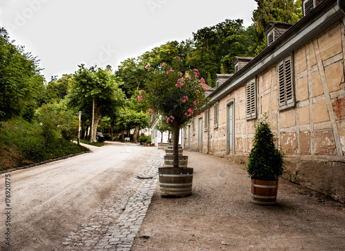 Old city in Germany. Old street, old houses, but young lifes grow up here. © Tijana