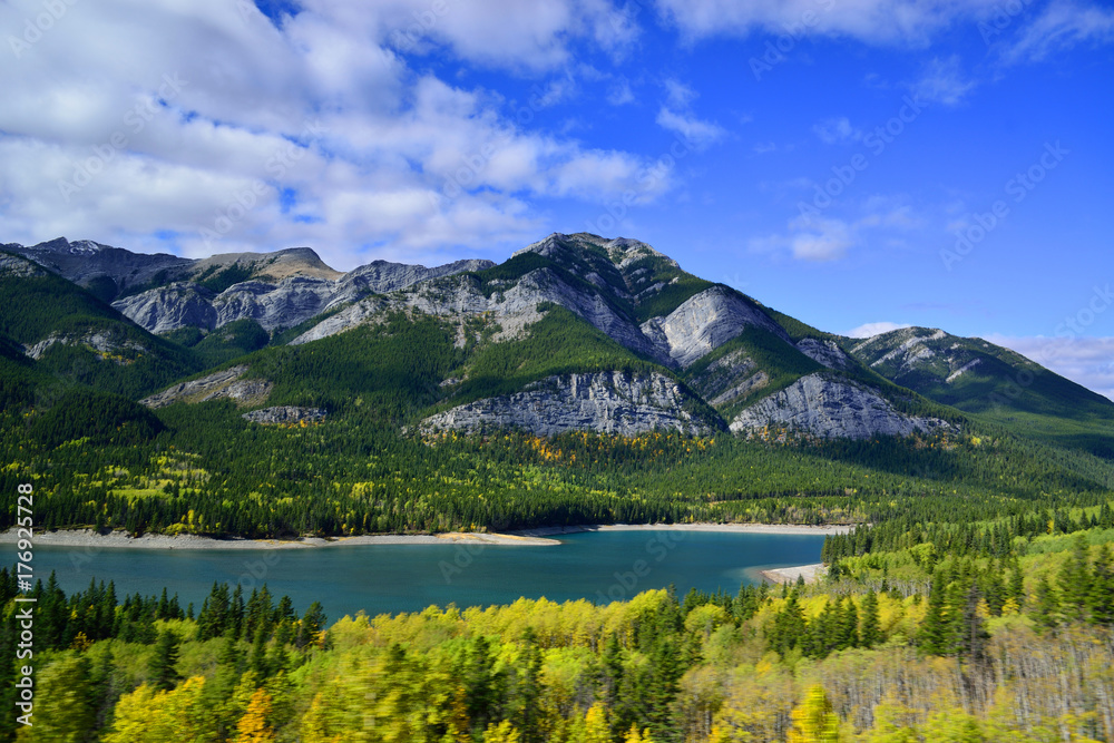 Naklejka premium カナディアンロッキー