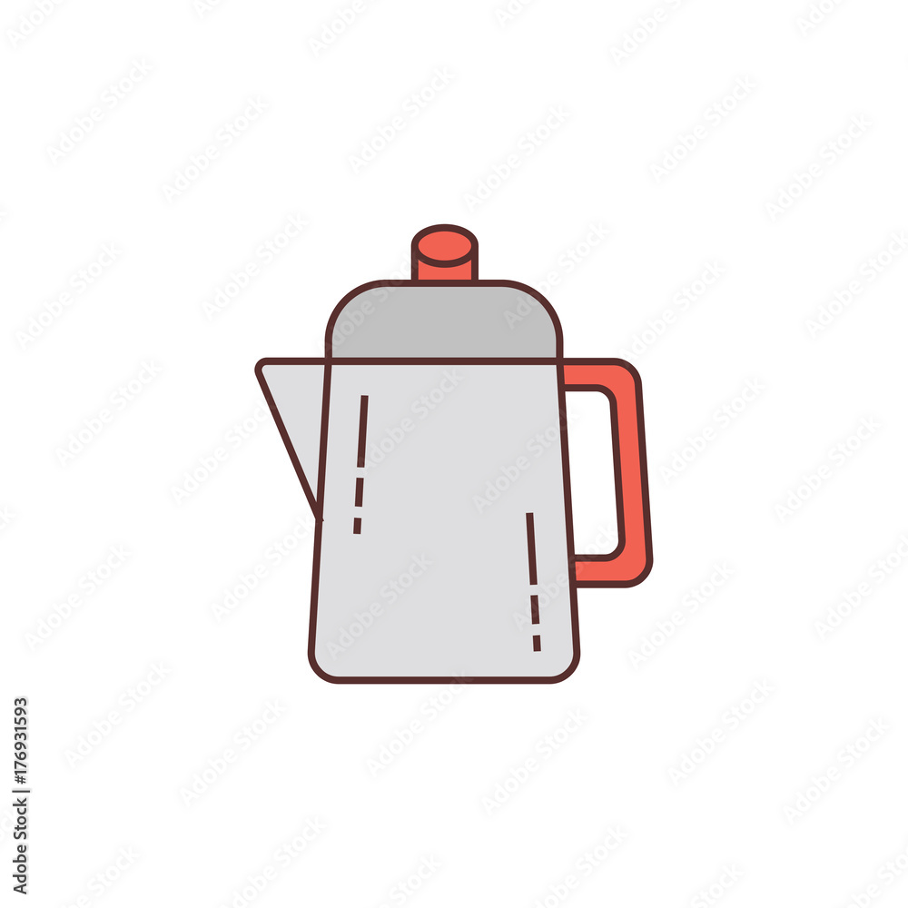Coffee maker icon vector logo illustration Coffee maker icon vector logo illustration