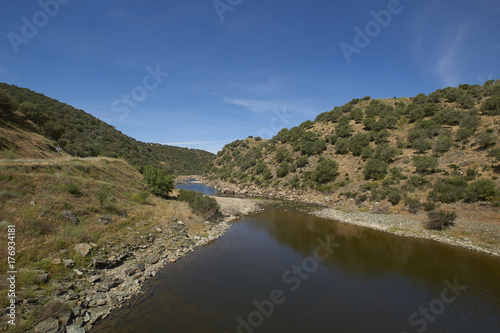 Landscape in extremadura, spain