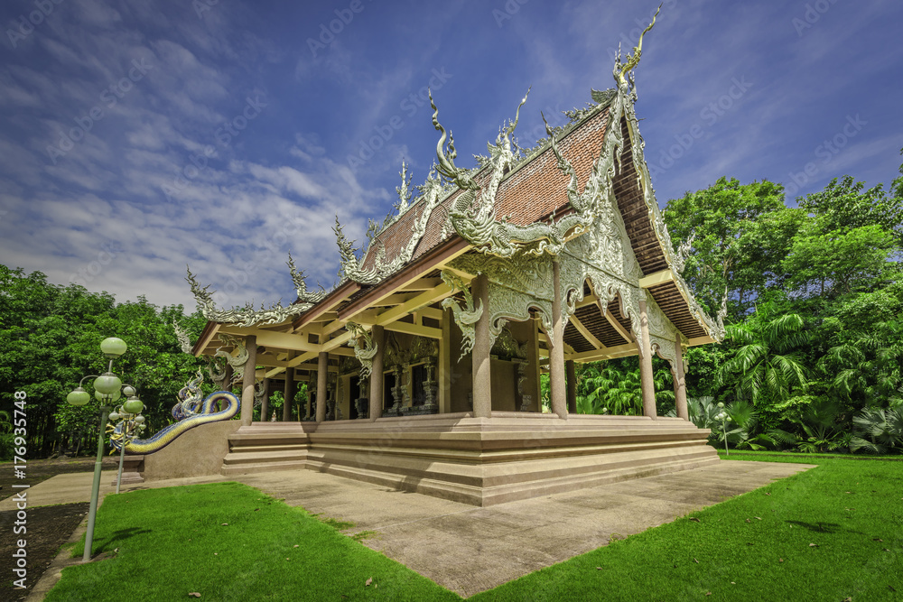 Wat Thepnimit temple at Nakhonphanom province,thailand