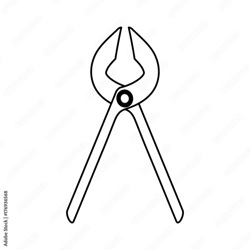 plier vector illustration plier vector illustration