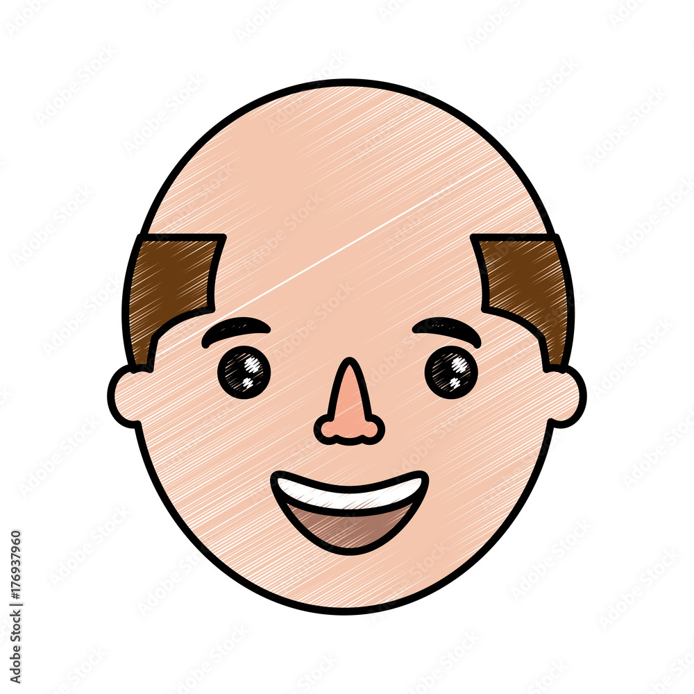 man face  vector illustration