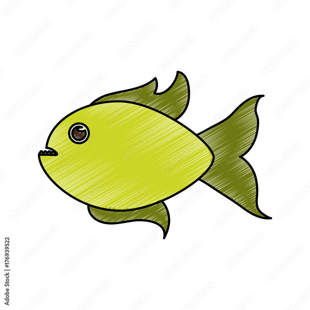 Cute fish cartoon icon vector illustration graphic design Cute fish cartoon icon vector illustration graphic design