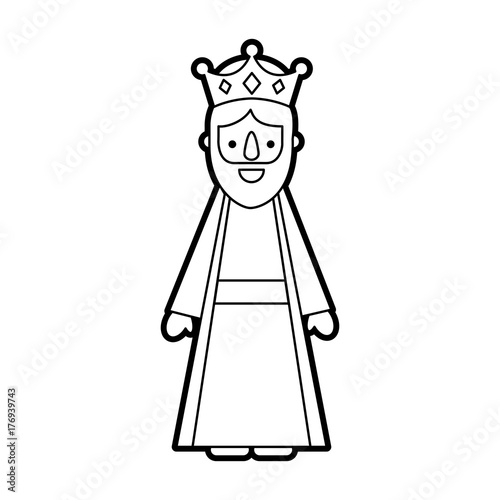 manger wise king christmas celebration bring presents to jesus