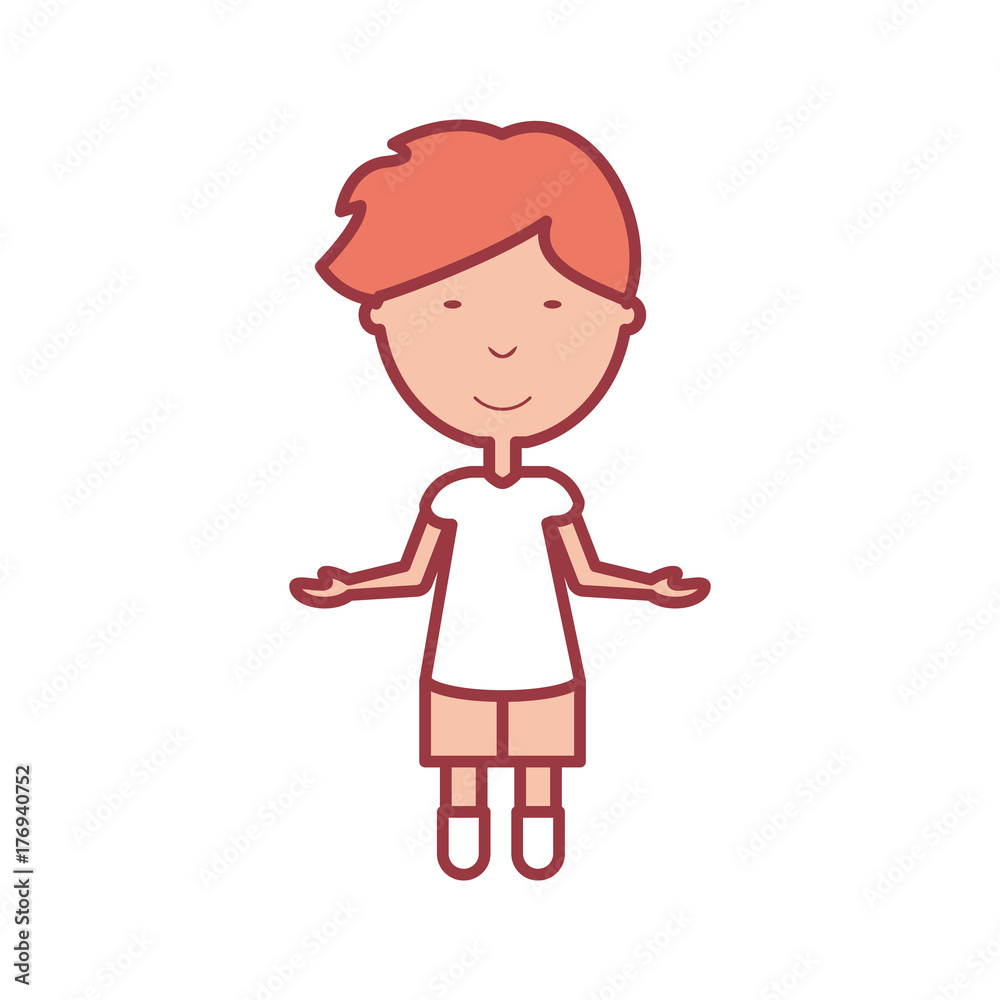 cartoon boy icon over white background colorful design vector illustration cartoon boy icon over white background colorful design vector illustration