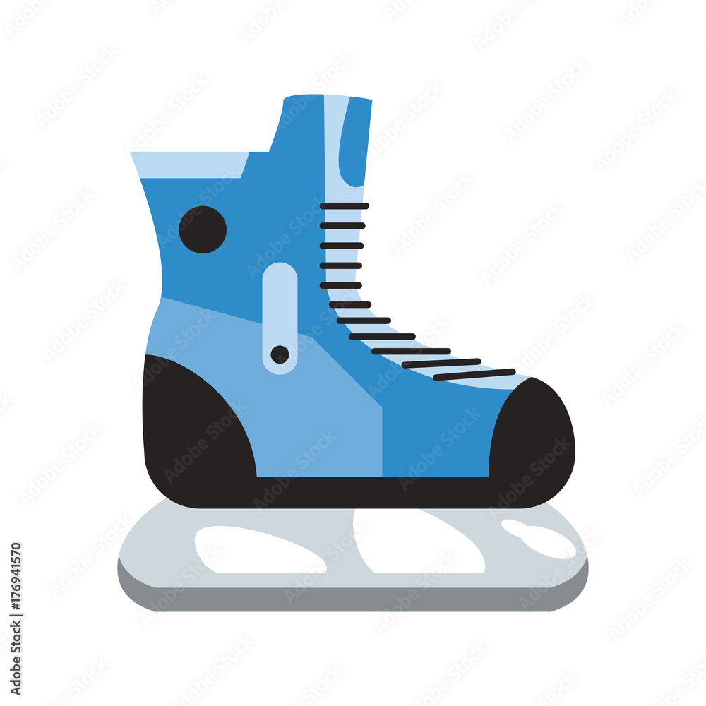 ice skates winter sports related icon image vector illustration design ice skates winter sports related icon image vector illustration design