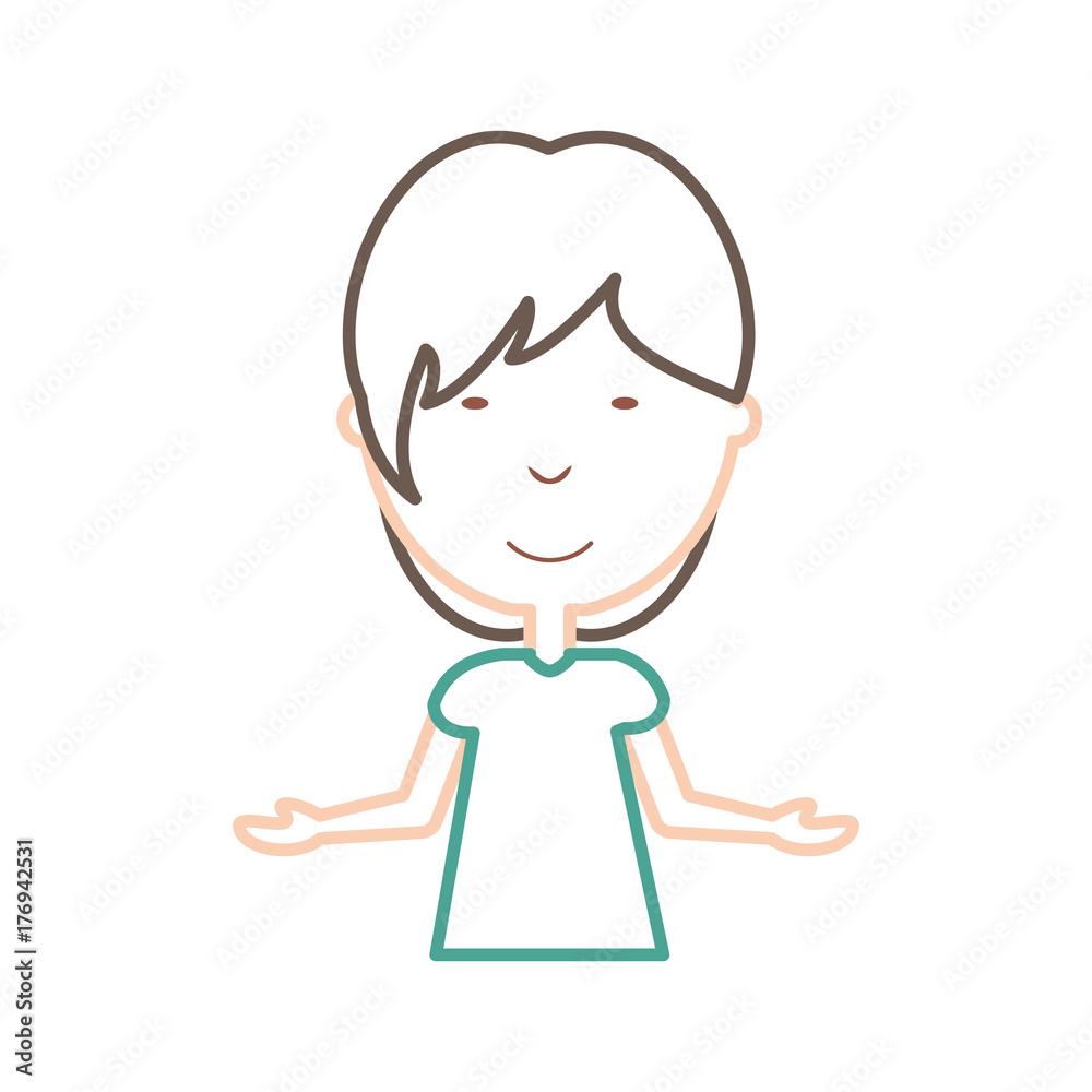 cartoon boy icon over white background vector illustration cartoon boy icon over white background vector illustration