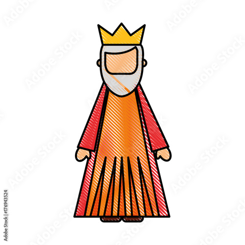 manger wise king christmas celebration bring presents to jesus