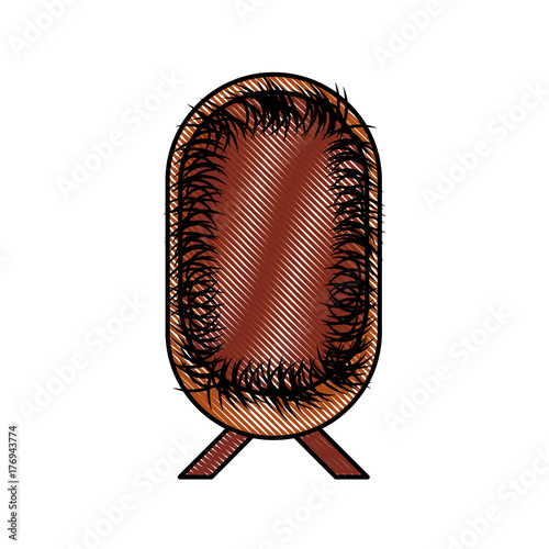 straw cradle manger christianity element icon