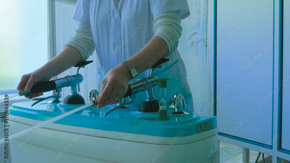 A shower of Sharko. Vacation concept Stock Photo | Adobe Stock