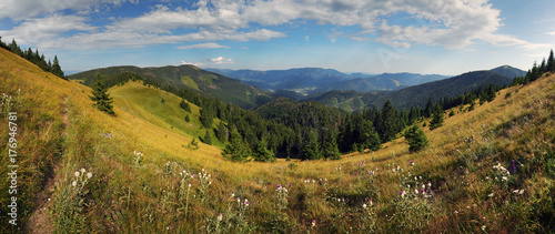 Mountain panorama, Velka Fatra, Smrekovica photo