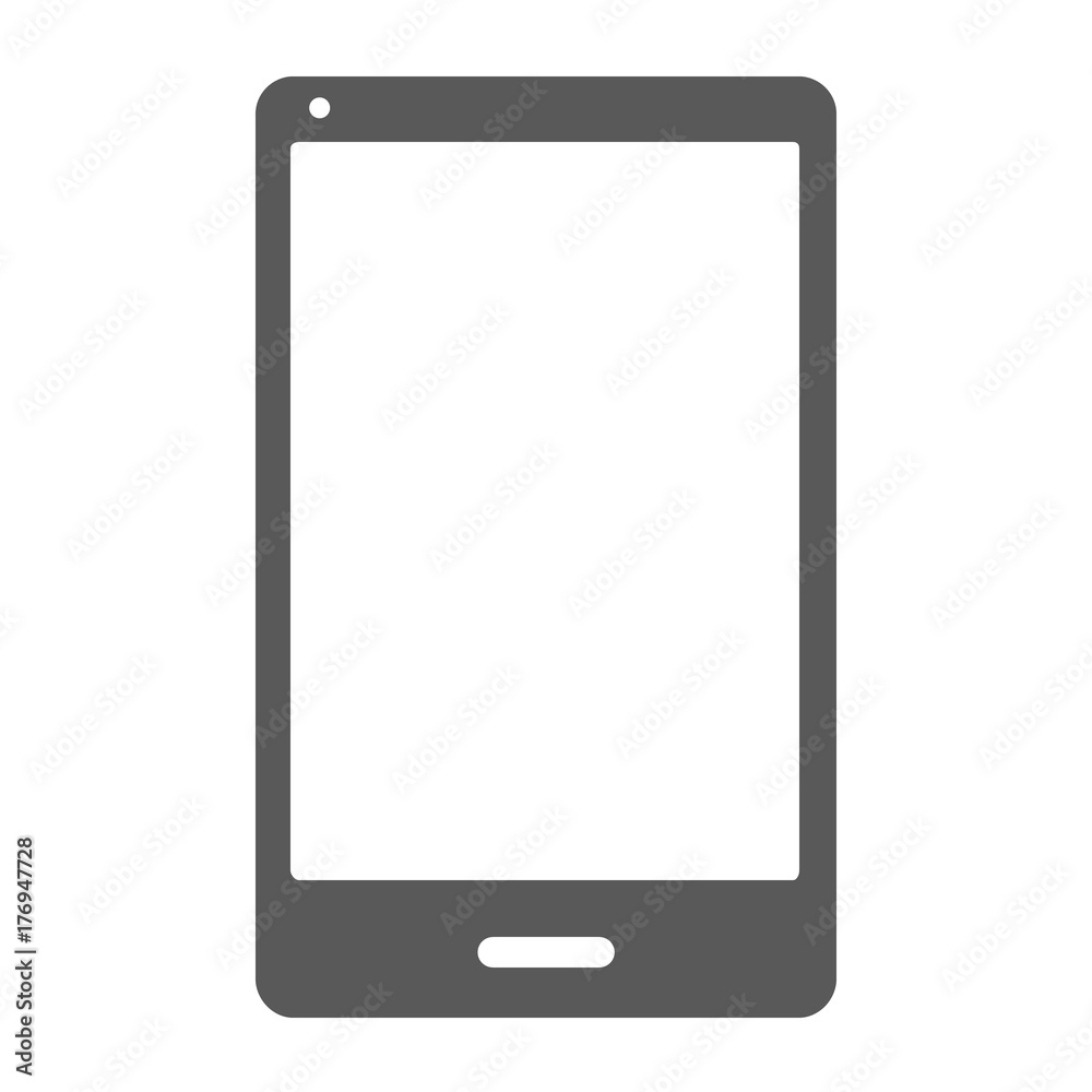 Smartphone icon vector simple Smartphone icon vector simple