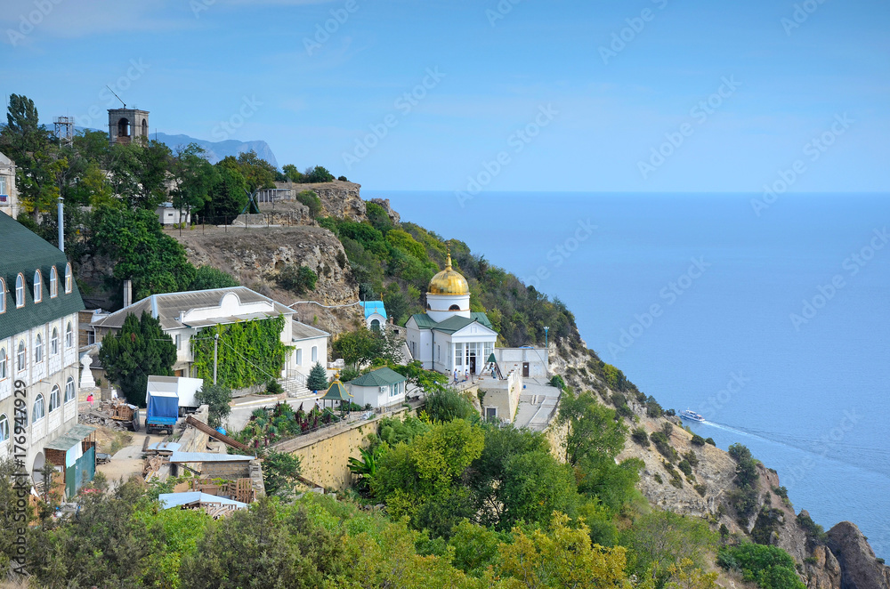 Svyato-georgievskiy monastery in Crimea