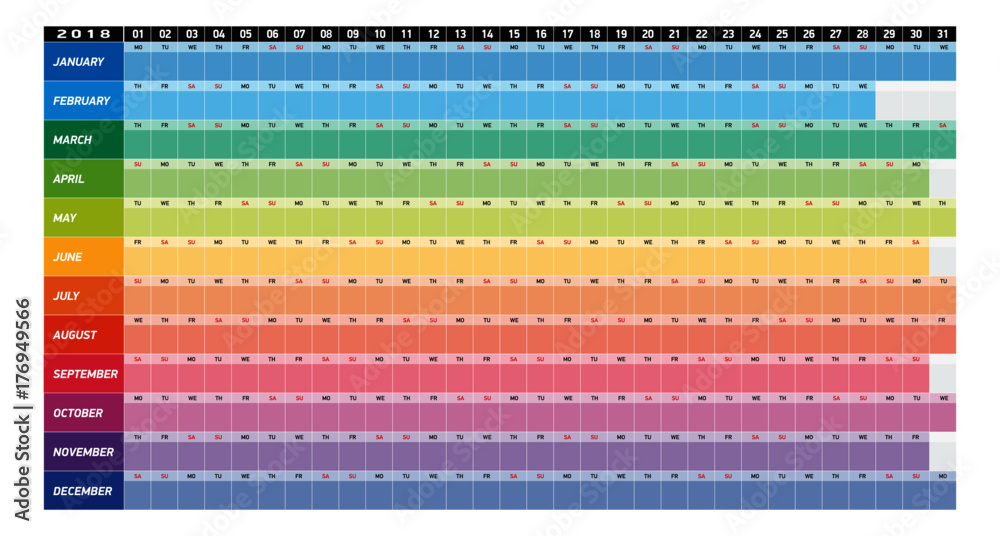 calendar 2018 calendar 2018