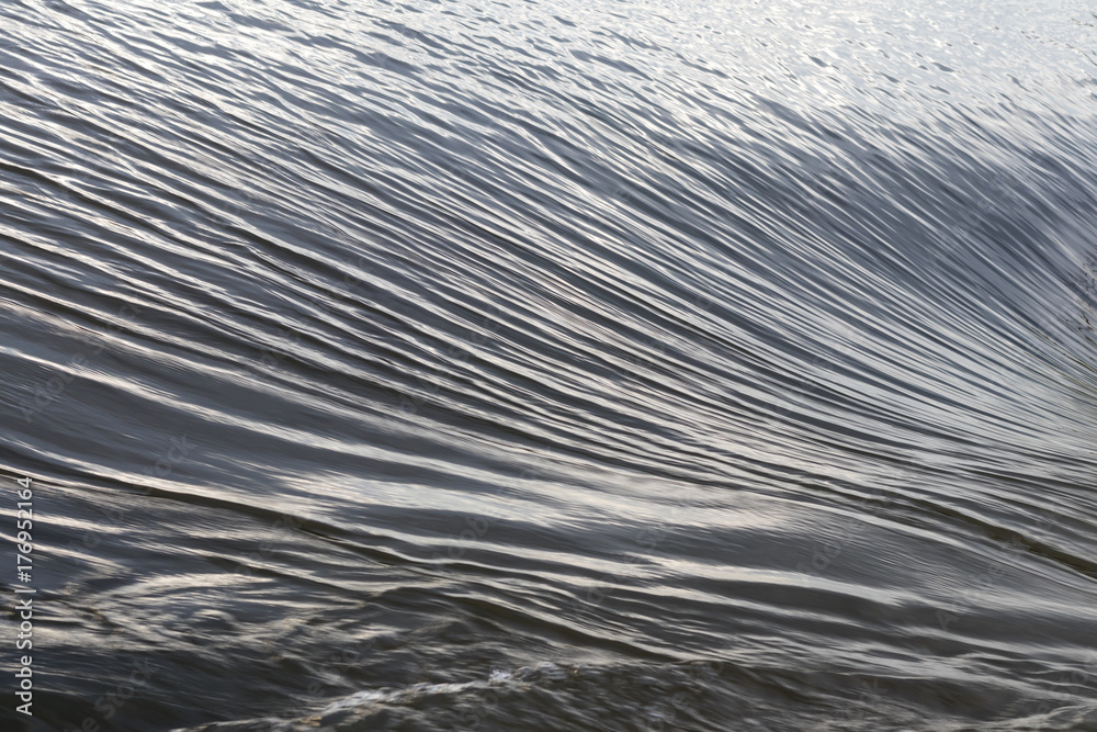 Beautiful water wave background.