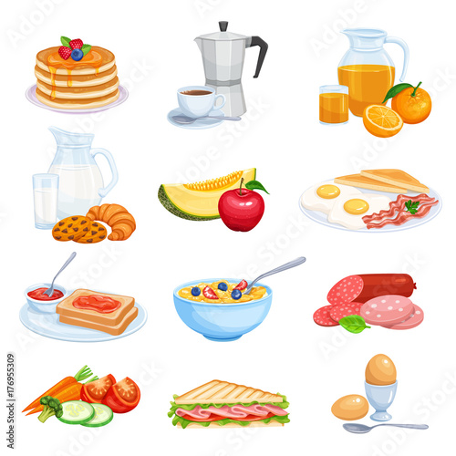 breakfast icons