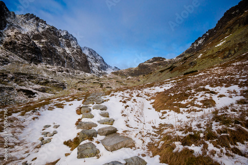 Slovakian Velicka Dolina Tatry mountains photo