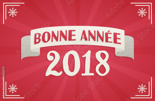 Carte de Vœux - Bonne Année 2018