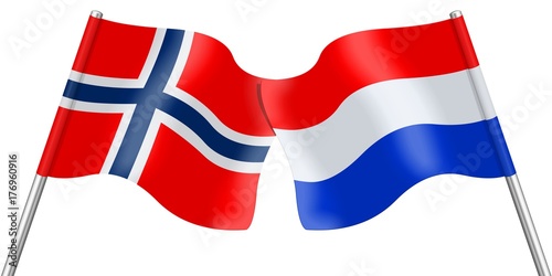 Free Download Flags. Norway and the Netherlands - GFXLoad