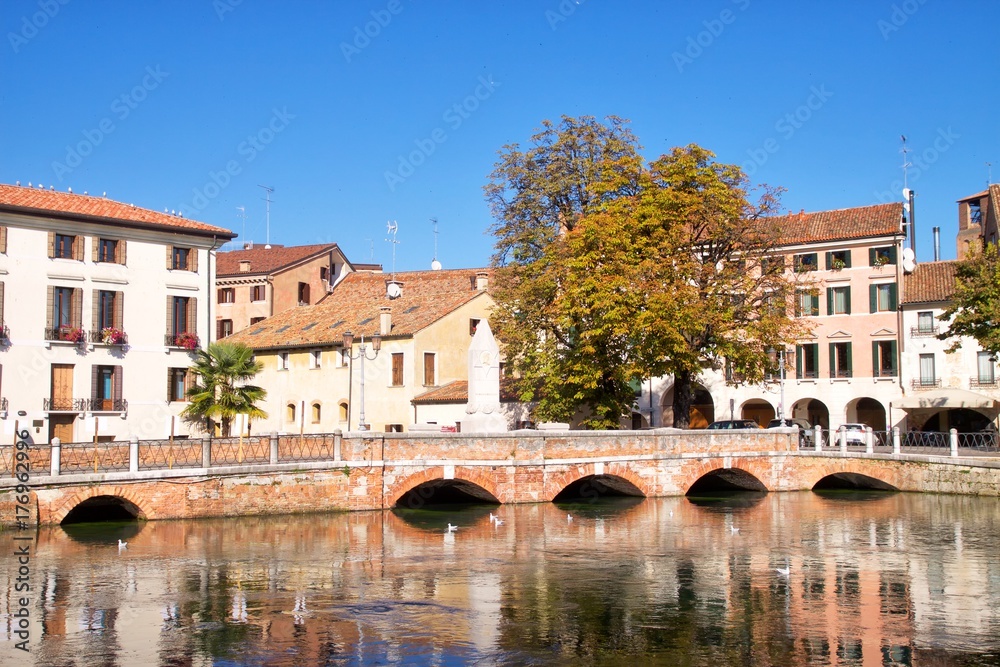 Treviso - Ponte Dante Divina COmmedia