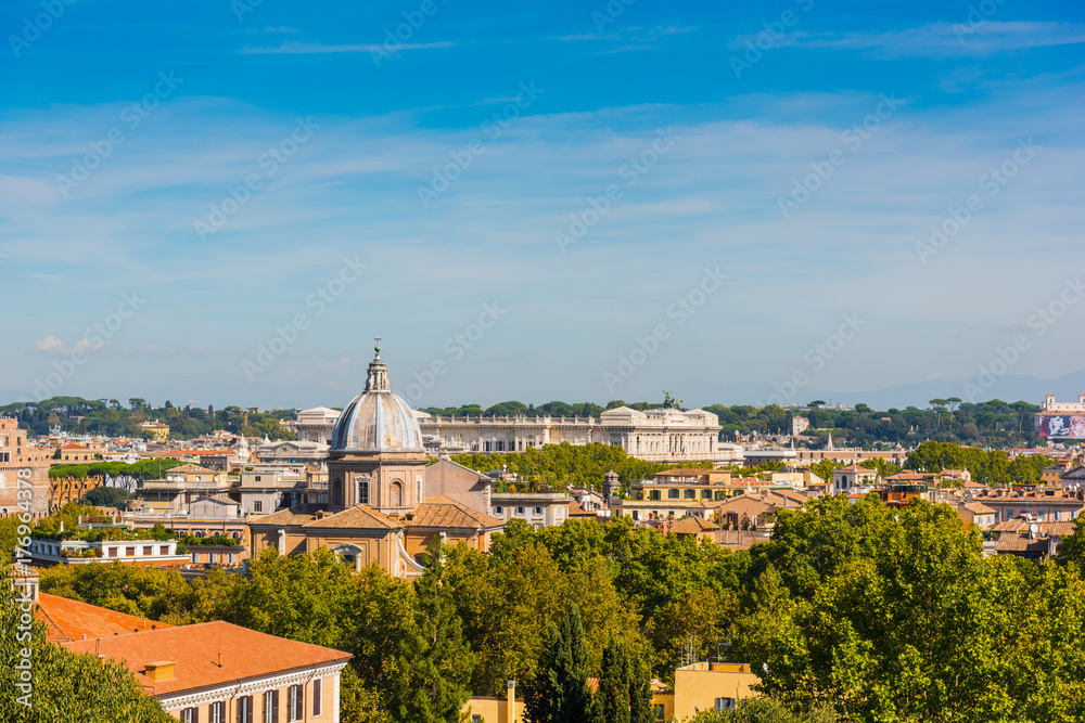 Landscape of Rome seen from the Janiculum