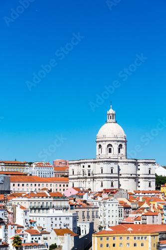 Santa Engrácia on Blue Sky