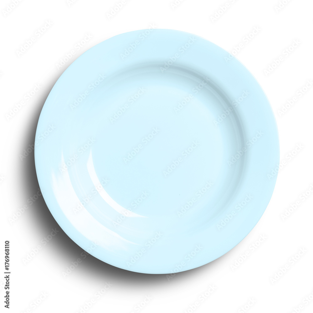 plate isolated on white background. plate isolated on white background.