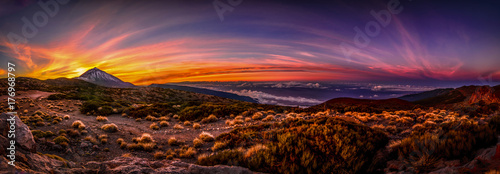 Atardecer Parque Nacional del Teide
