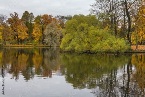 Big lake, Catherine Park, Pushkin, Russia