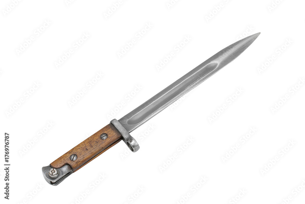 Soviet (Russian) infantry bayonet to SVT rifle Soviet (Russian) infantry bayonet to SVT rifle