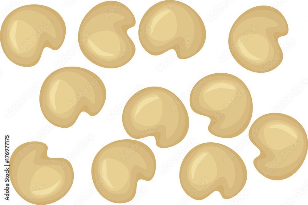 Seeds of pepper on white background Seeds of pepper on white background