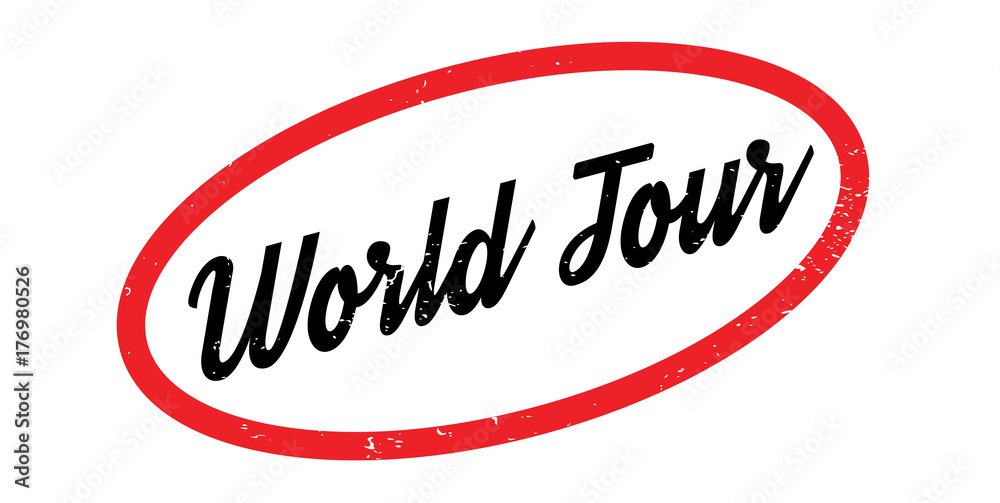 World Tour rubber stamp. Grunge design with dust scratches. Effects can be easily removed for a clean, crisp look. Color is easily changed. World Tour rubber stamp. Grunge design with dust scratches. Effects can be easily removed for a clean, crisp look. Color is easily changed.