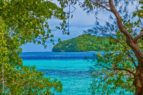 Fototapeta Naklejka Na Ścianę i Meble -  Inselhüpfen auf Palau