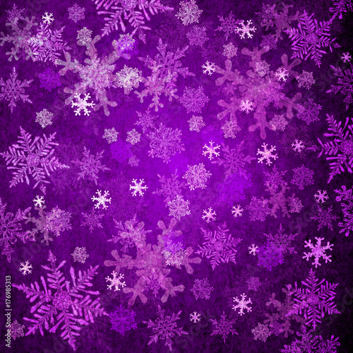 Purple christmas background