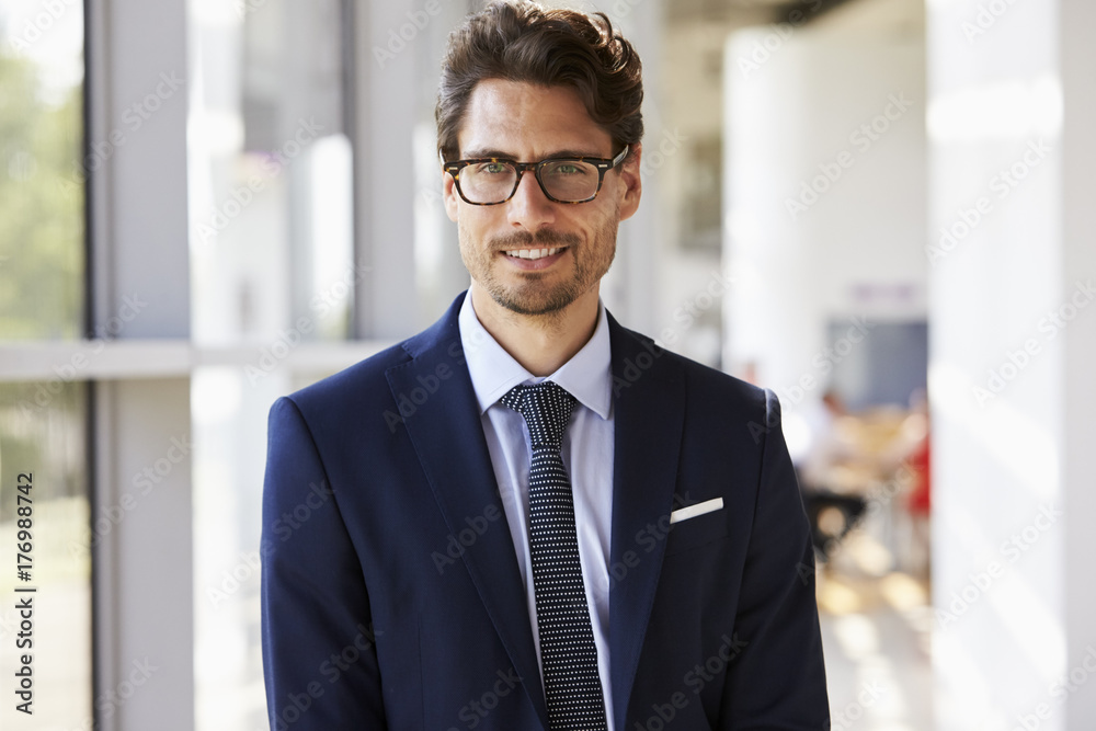 Portrait of young professional man in suit Portrait of young professional man in suit