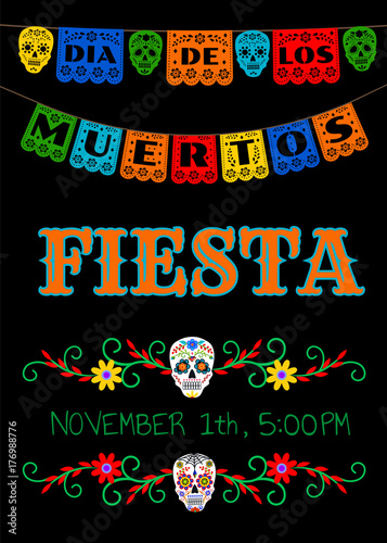 banner for Day of the Dead