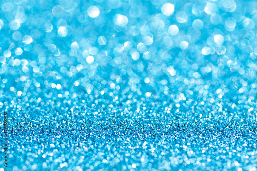 Blue background with sparkles
