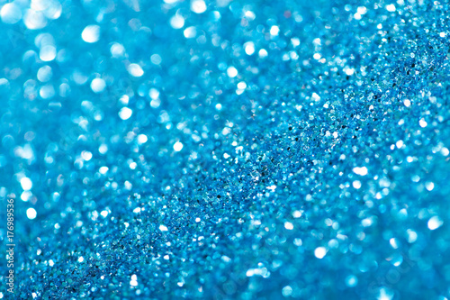 Blue background with sparkles