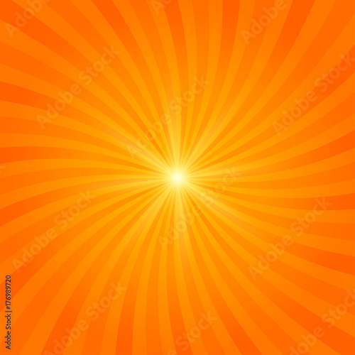 Abstract Radial sun burst background