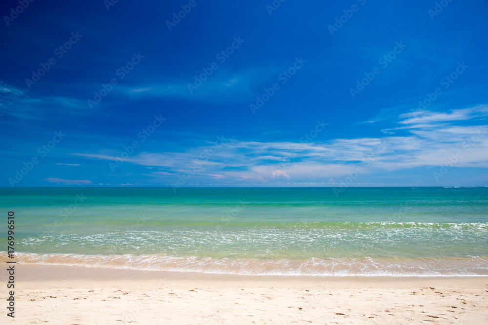 beach and tropical sea