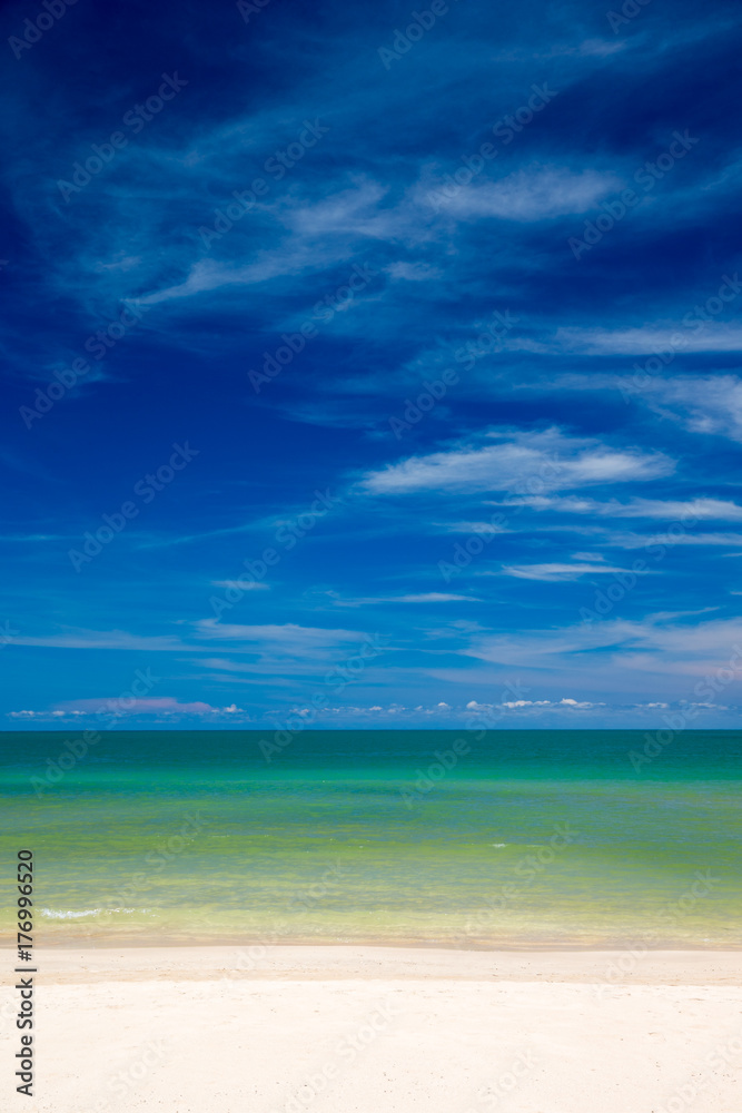 beach and tropical sea