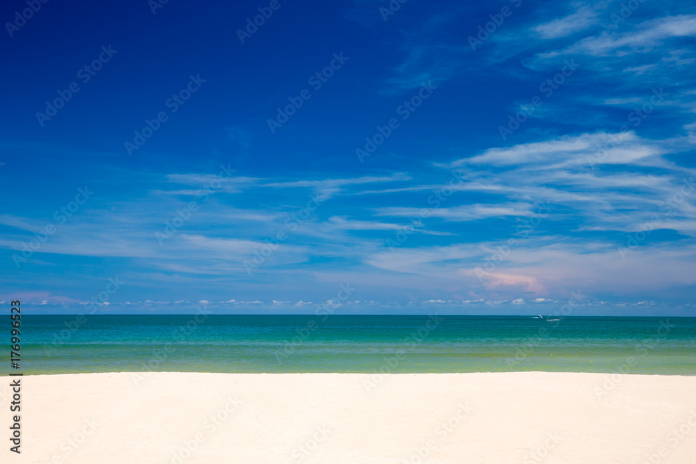 beach and tropical sea