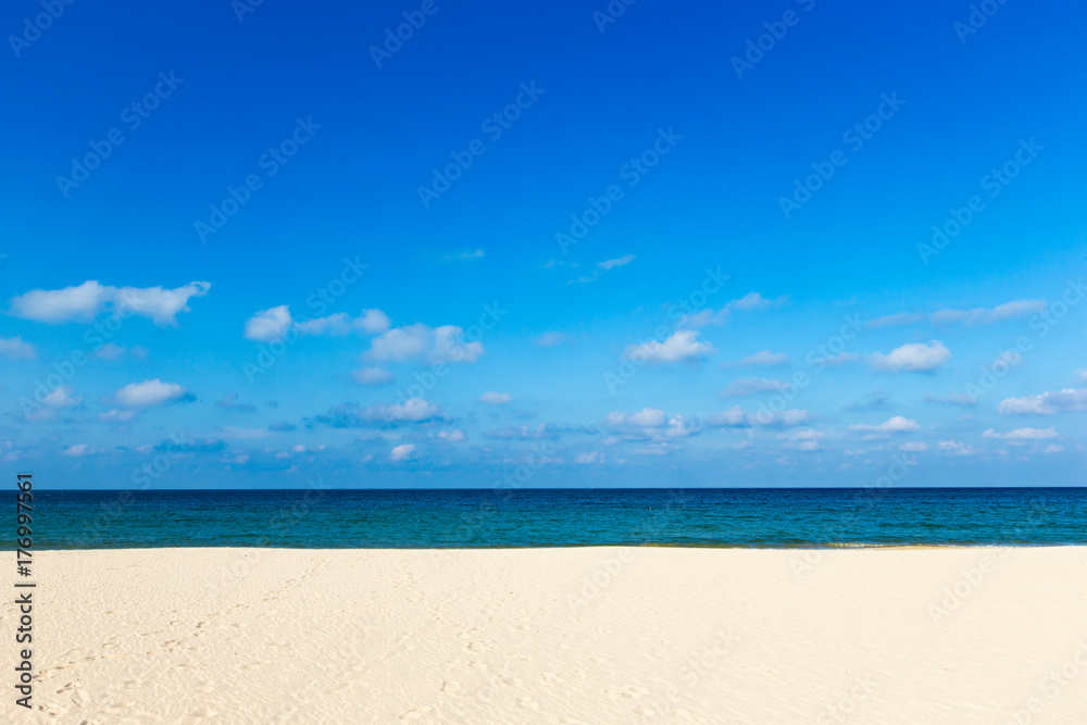 beach and tropical sea