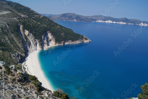 Myrtos Beach Kefalonia Greece