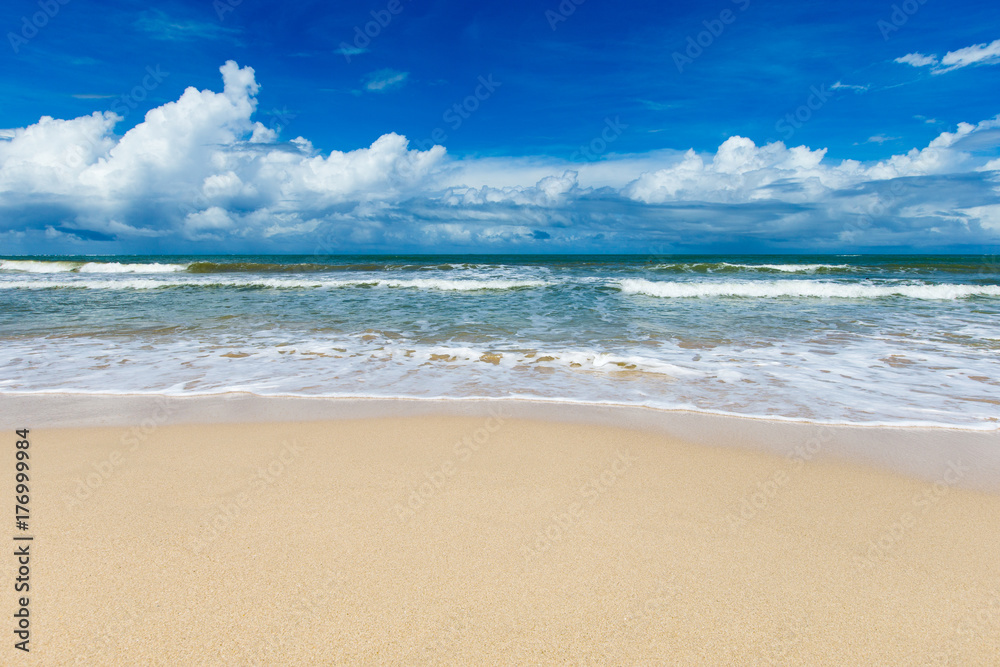 beach and tropical sea