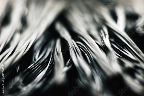 Black licorice candy background.