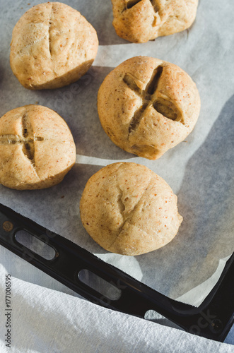 Homemade cob bread