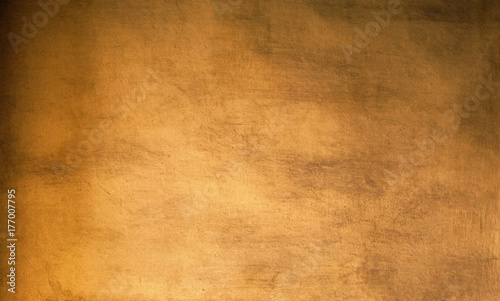 Gold background - Vintage Rough golden textured wall for your design..