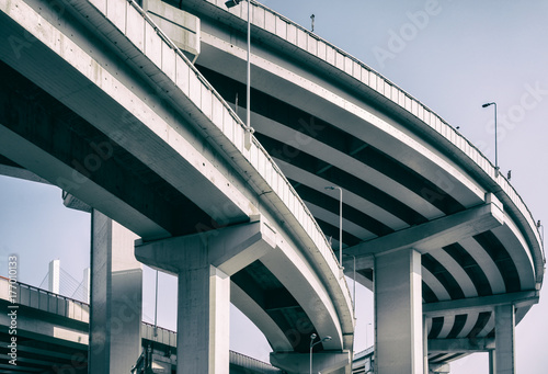 The viaduct in Shanghai,chian